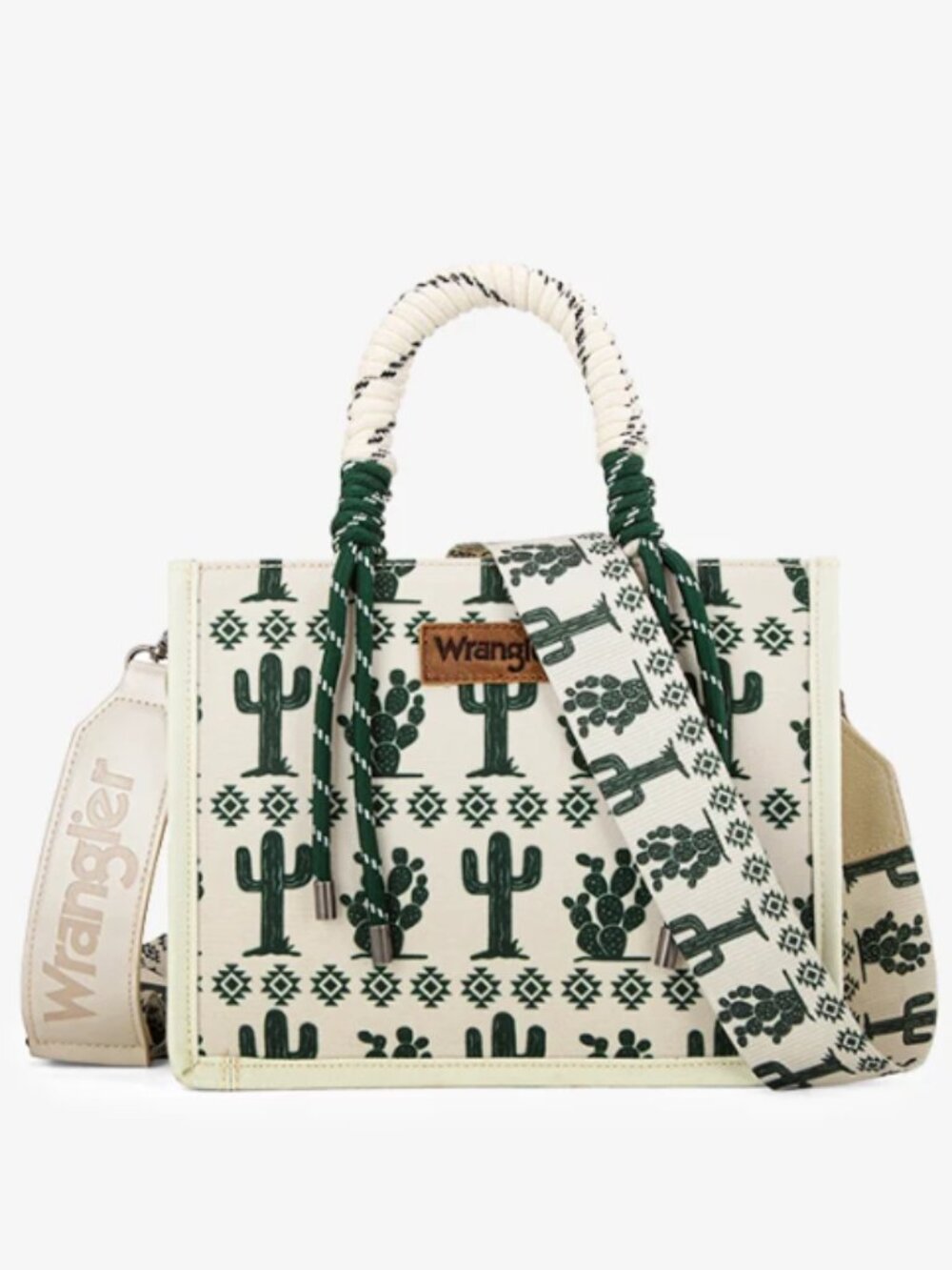 Wrangler Southwestern Print Rope Handle Tote Bag - NWT